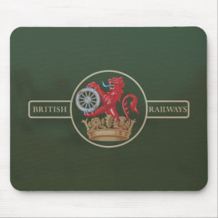 British Railways "Ferret and Dartboard" Crest Mouse Mat