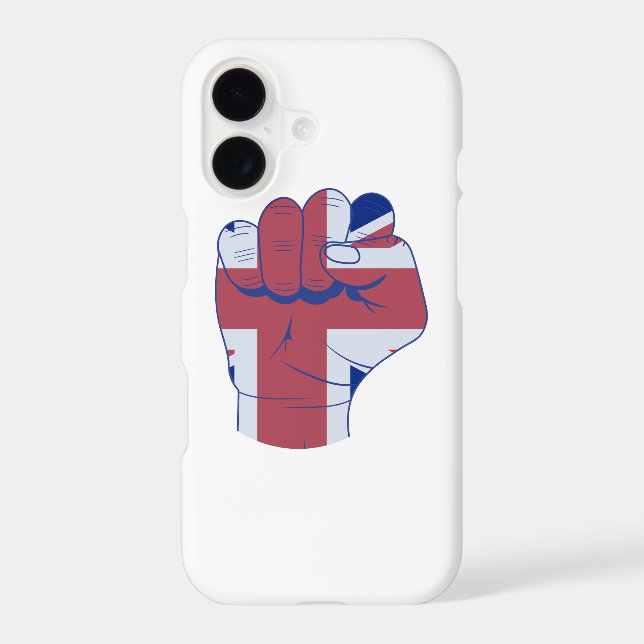 British Raised Fist (Back)
