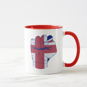 British Raised Fist Mug