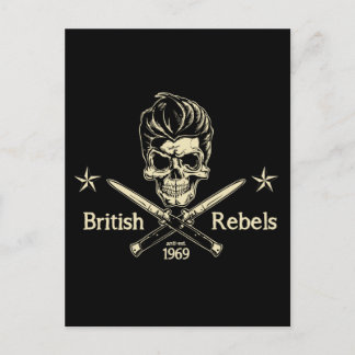 British Rebels Postcard