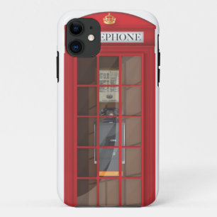 British Red Public call box iPhone 11 Case