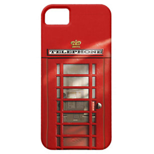 British Red Telephone Booth Barely There iPhone 5 Case