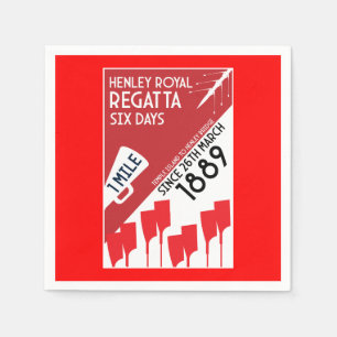 British River Thames Regatta Napkin