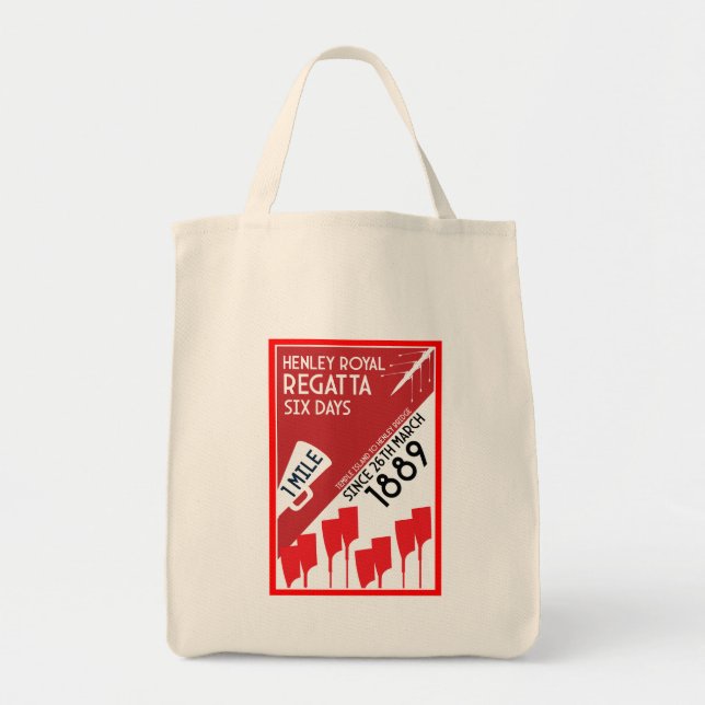 British River Thames Regatta Tote Bag (Front)
