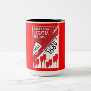 British River Thames Regatta Two-Tone Coffee Mug