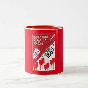 British River Thames Regatta Two-Tone Coffee Mug