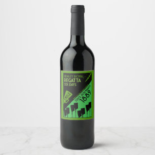 British River Thames Regatta Wine Label