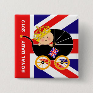 British Royal Baby Button
