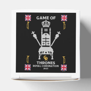 British Royal Coronation King Charles III     Favour Box