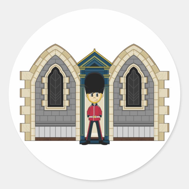 British Royal Guard Sticker (Front)