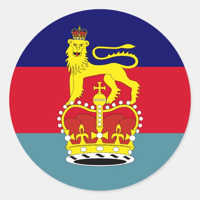 British Secretary Of State For Defence, United Kin Classic Round Sticker (Front)