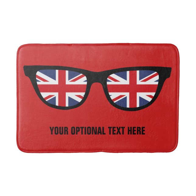 British Shades custom bath mats (Front)