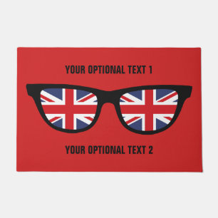 British Shades custom door mats