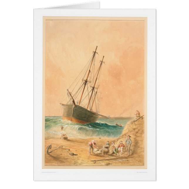 British ship "Viscata" Beached (0533A) (Front)