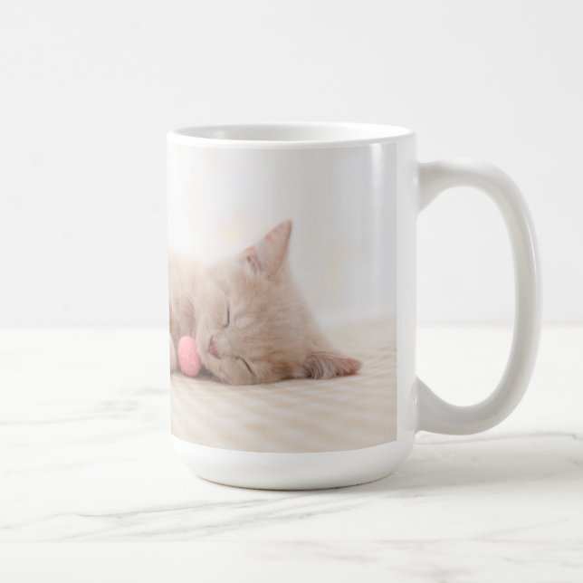 British Shorthair Cat Coffee Mug (Right)