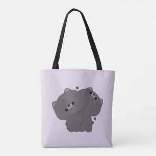 British Shorthair Cat Couple Tote Bag