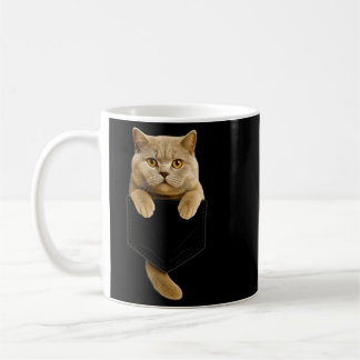 British Shorthair Cat Poc Gifts Cat Mum Cat Dad Coffee Mug