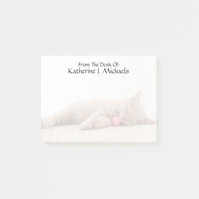British Shorthair Cat Post-it Notes (Front)