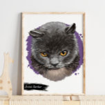 British Shorthair Cat Print | Cat Wall Print<br><div class="desc">British Shorthair Cat Print | Cat Wall Print - Add our Cat Animal Collection to your home or kids' room. | #catprintable #catprintforframe,  #catanimalprint,  #catprint #catprintable</div>