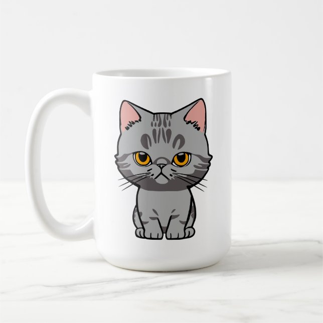 British Shorthair Coffee Mug (Left)