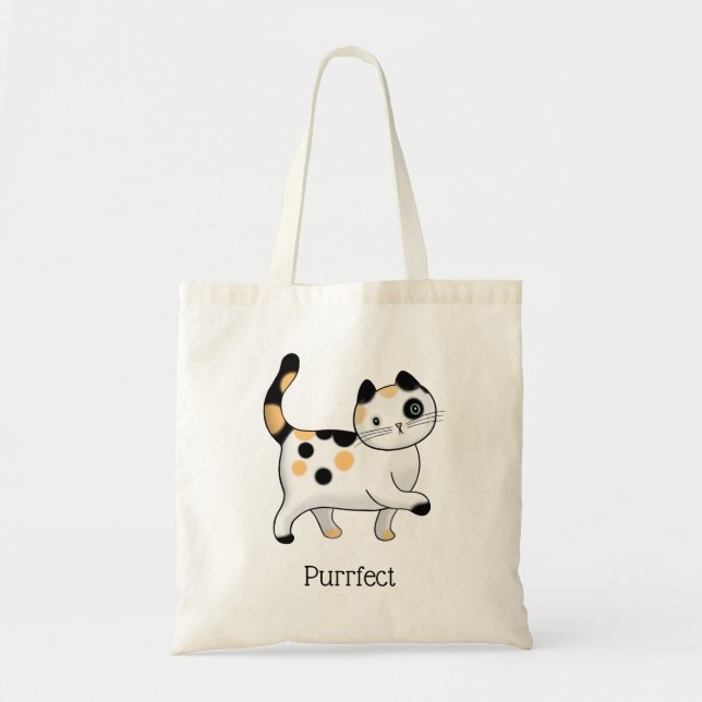British Shorthair Purrfect Cat Tote Bag (Front)