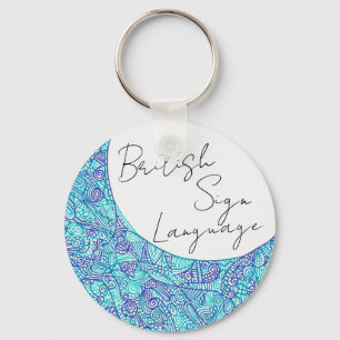 British Sign Language Keychain