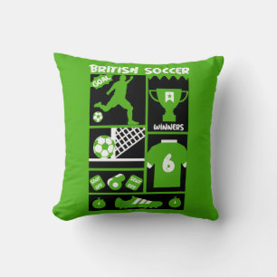 British Soccer Cushion