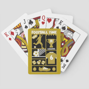 British Soccer Football        Playing Cards