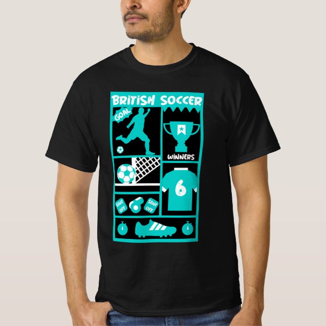 British Soccer T-Shirt (Front)