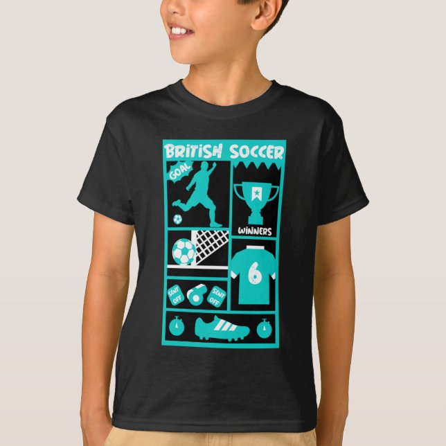 British Soccer T-Shirt (Front)