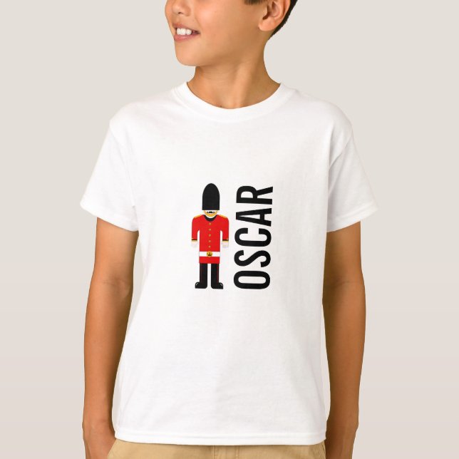 British Soldier Customisable Kids Tee (Front)