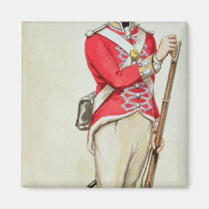 British soldier in Napoleonic times Magnet