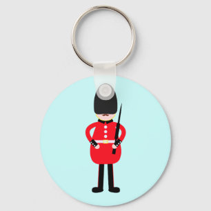 British Soldier Key Ring