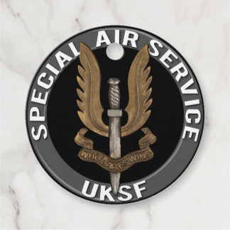 British Special Air Service SAS Favour Tags