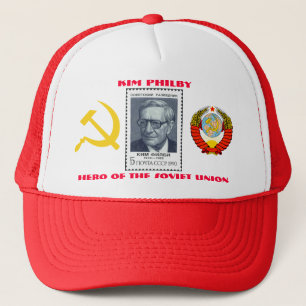 British Spy Kim Philby, Hero of the Soviet Union Trucker Hat