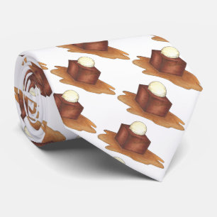 British Sticky Toffee Pudding English Dessert Tie