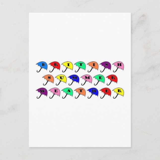 British Summer Postcard (Front)