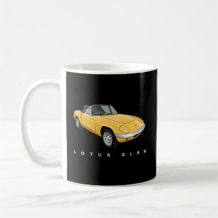 British Super Cars Lotus Elan Coffee Mug