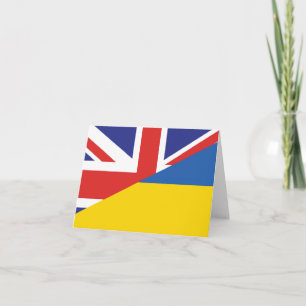 British support towards Ukraine Sherpa Blanket Card