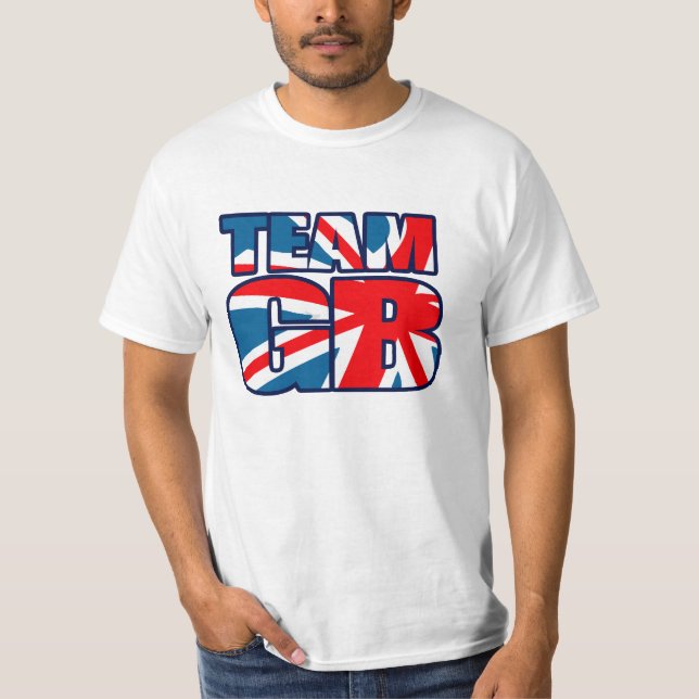 British team GB union jack t-shirt (Front)