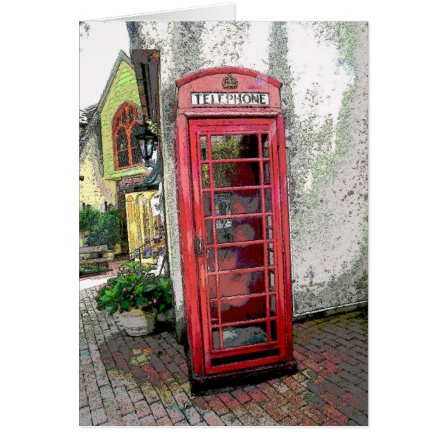 British Telephone Booth (Front)
