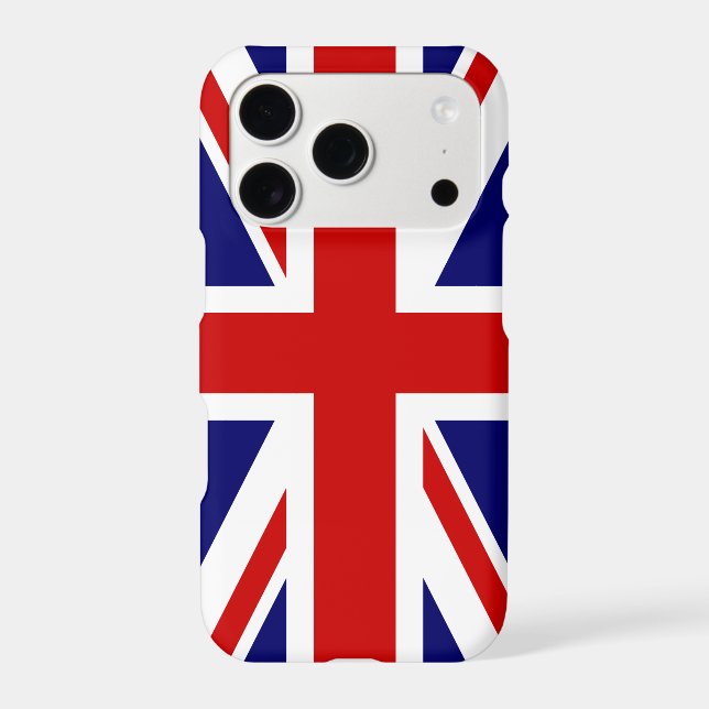 British UK Union Jack Flag iPhone 11 Pro Case (Back)