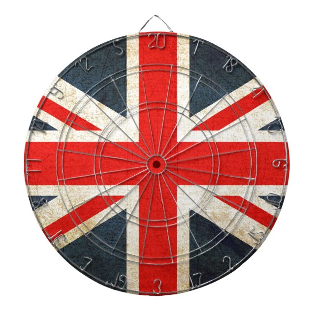 British Union Flag Dartboard (Front)