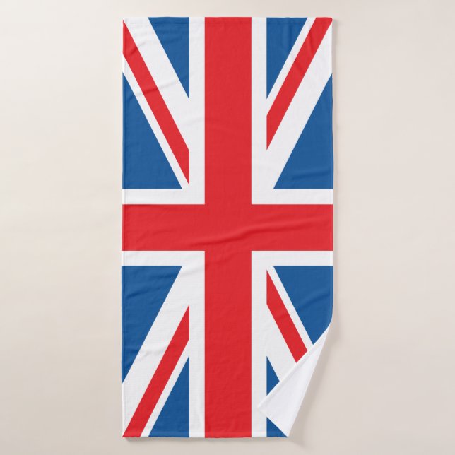 British Union Flag (Union Jack) Bath Towel (Bath Towel)