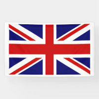 British Union Jack flag banner