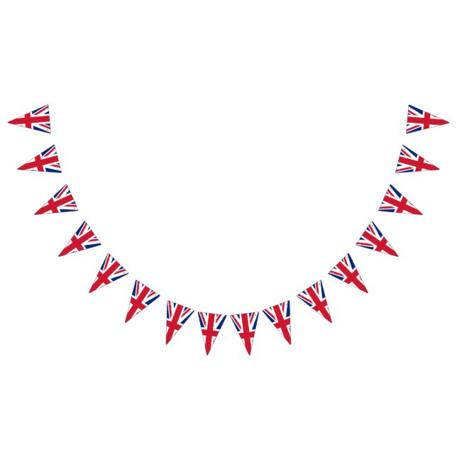British Union Jack flag bunting (All)