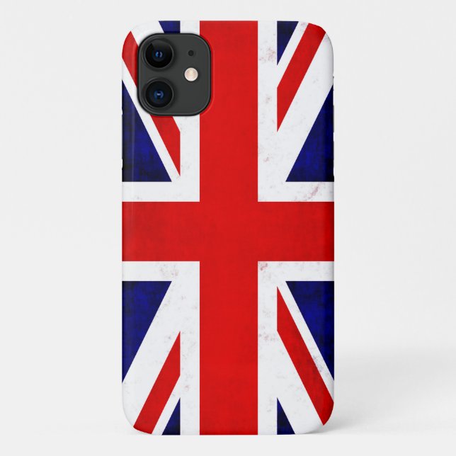 British Union Jack Flag Case-Mate iPhone Case (Back)