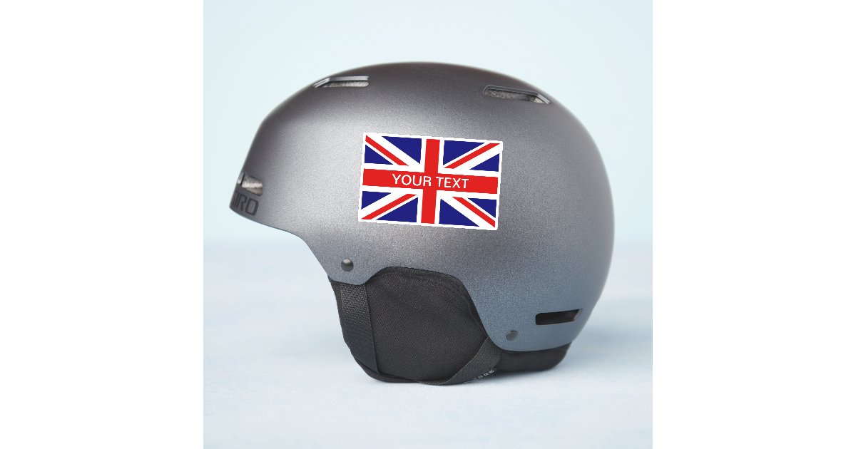 British Union Jack Flag custom vinyl sticker | Zazzle