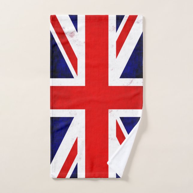 British Union Jack Flag Hand Towel (Hand Towel)