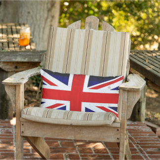 British Union Jack Flag Lumbar Cushion